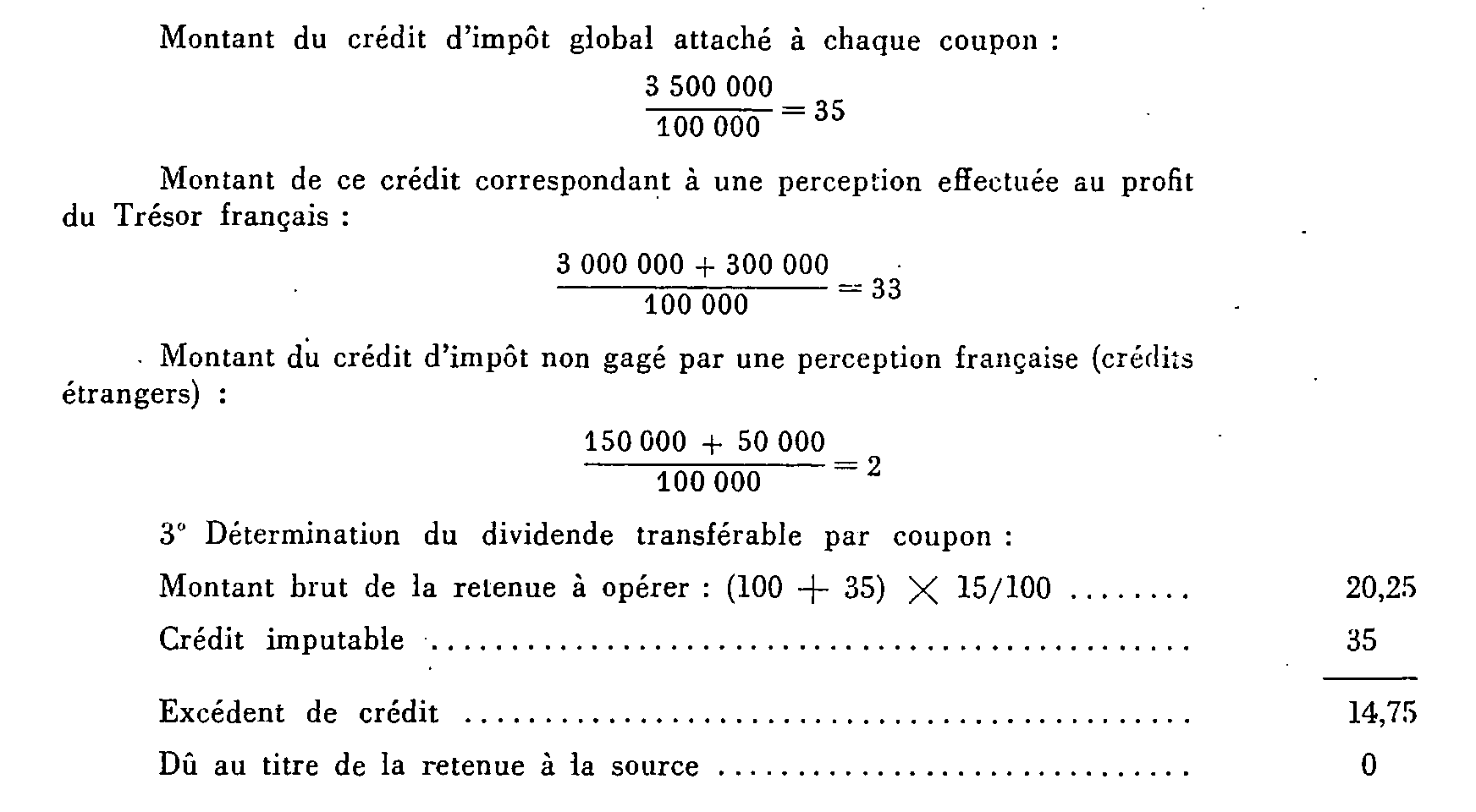 B.O.I. N° 79 Du 3 Mai 1972 | Bofip-archives.impots.gouv.fr